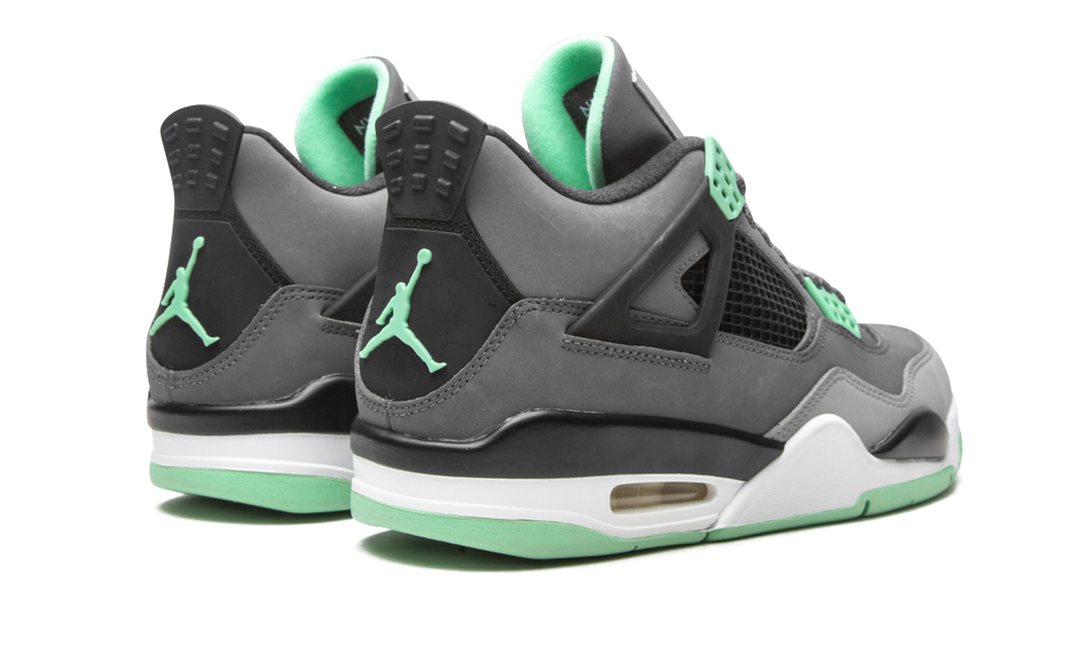 Overkicks - Air Jordan 4 Retro Green Glow (308497-033) - par completo