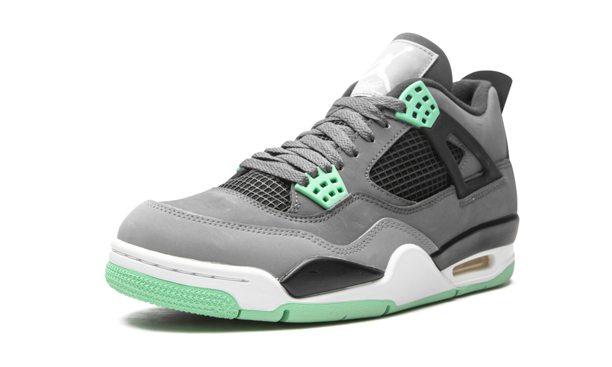 Overkicks - Air Jordan 4 Retro Green Glow (308497-033) - vista superior
