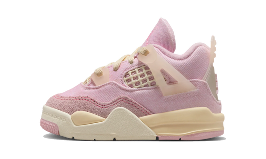 Overkicks - Air Jordan 4 Retro Iced Carmine (TD) (IB6714-600) - vista lateral