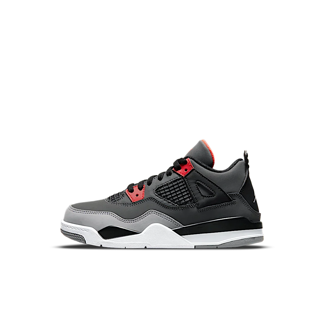 Overkicks - Air Jordan 4 Retro Infrared (PS) (BQ7669-061) - vista lateral