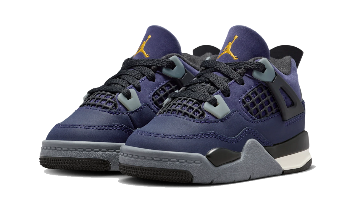 Overkicks - Air Jordan 4 Retro Lakers (TD) (IB4387-500) - imagen 2
