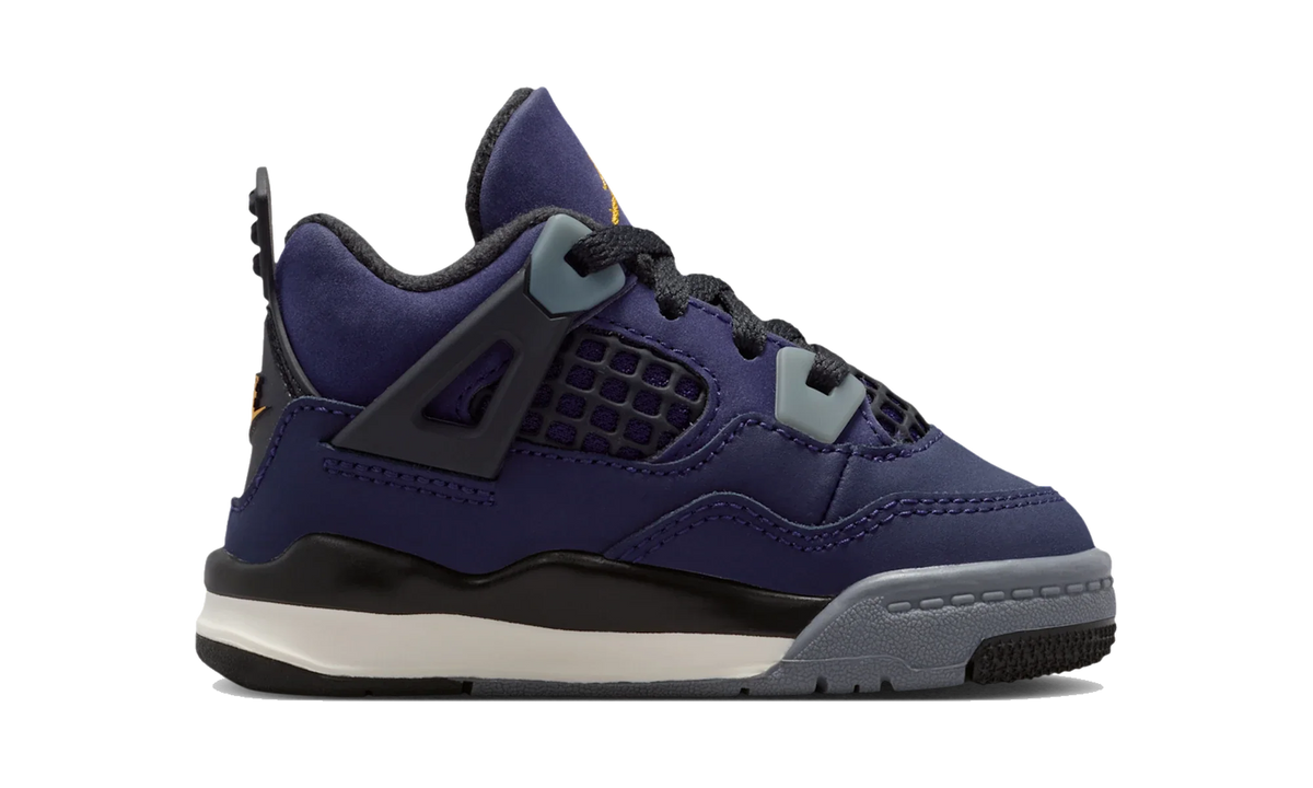 Overkicks - Air Jordan 4 Retro Lakers (TD) (IB4387-500) - imagen 4