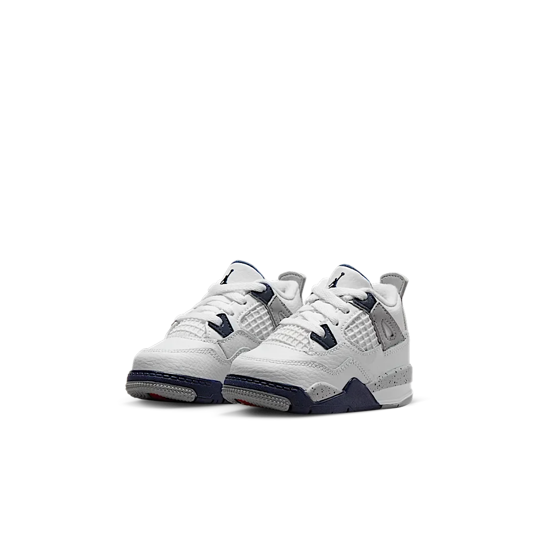 Overkicks - Air Jordan 4 Retro Midnight Navy (TD) (BQ7670-140) - imagen 2