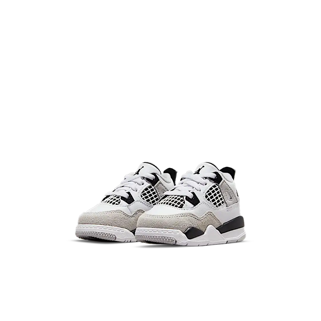Overkicks - Air Jordan 4 Retro Military Black (TD) (BQ7670-111) - imagen 2