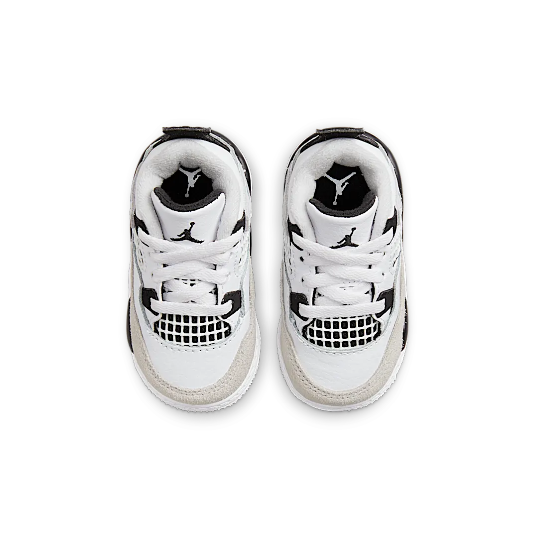 Overkicks - Air Jordan 4 Retro Military Black (TD) (BQ7670-111) - imagen 3