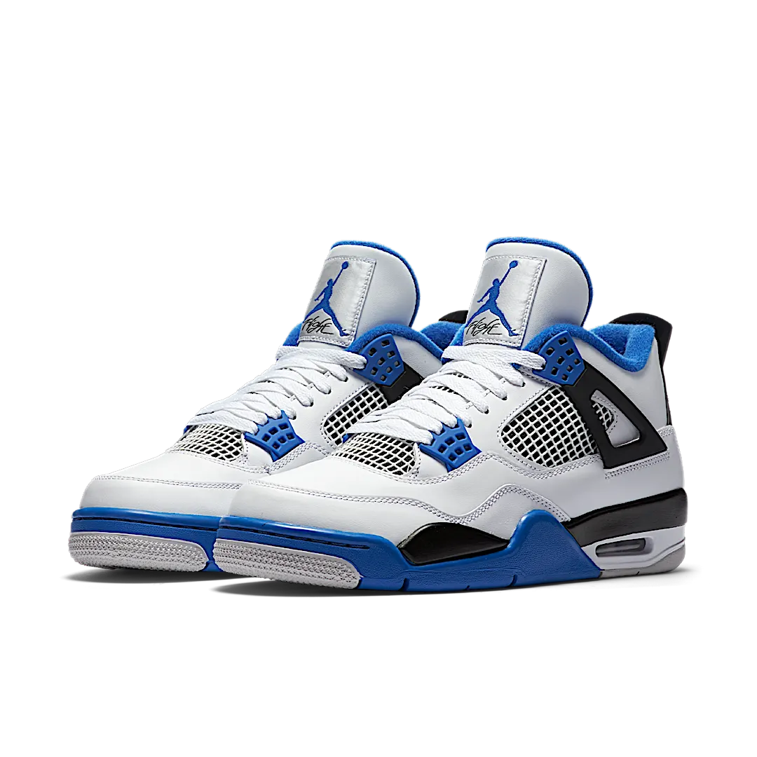 Overkicks - Air Jordan 4 Retro Motorsports (2017) (308497-117) - vista trasera
