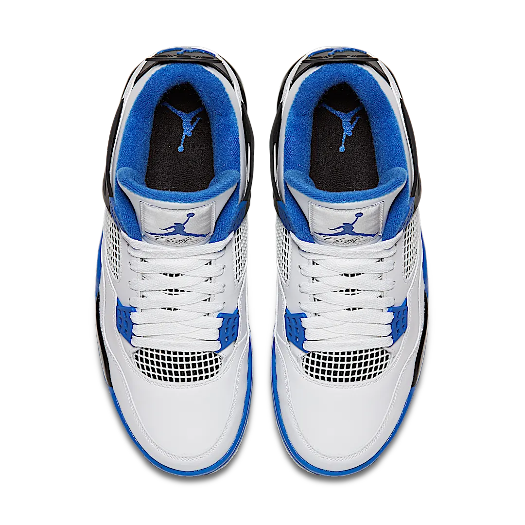 Overkicks - Air Jordan 4 Retro Motorsports (2017) (308497-117) - par completo
