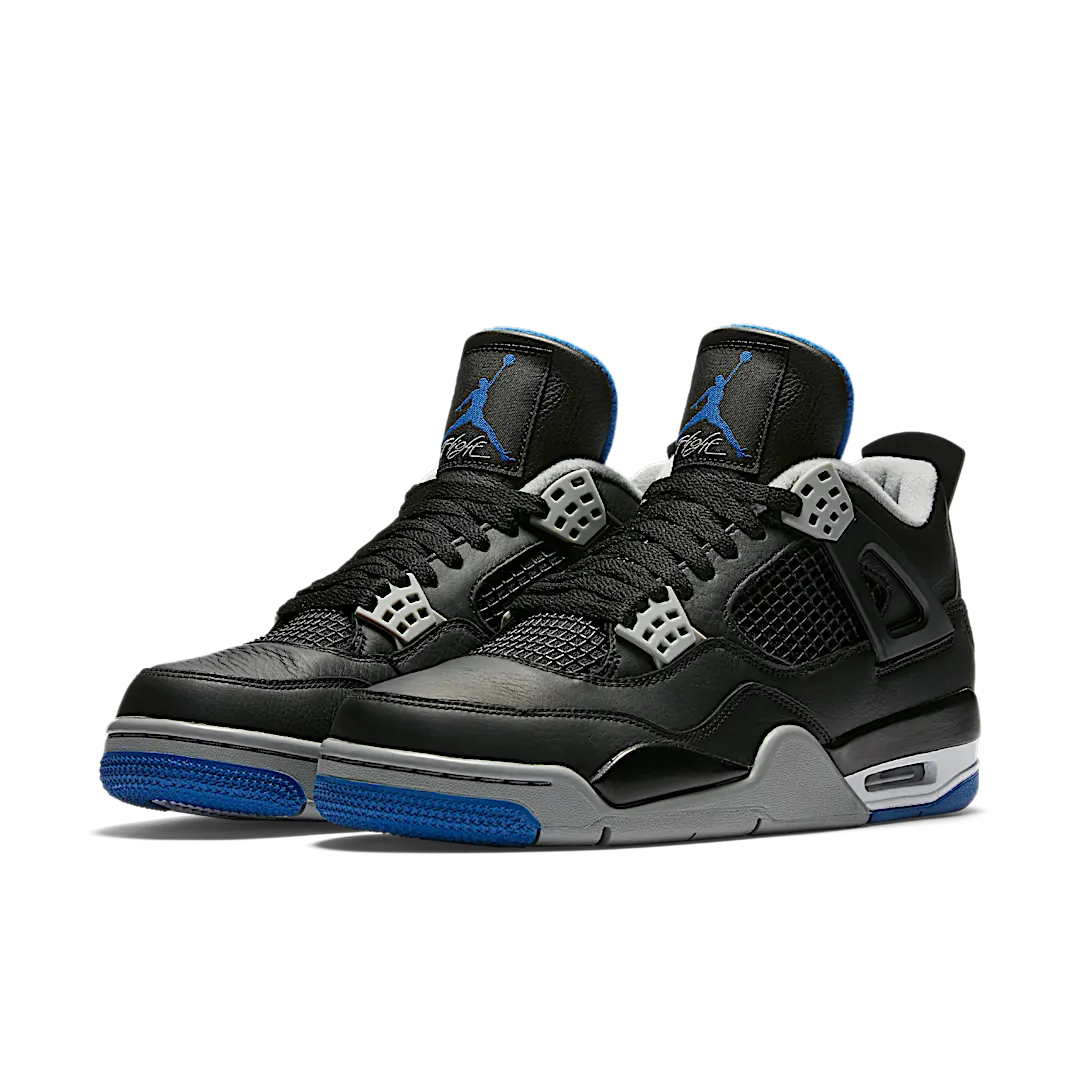 Overkicks - Air Jordan 4 Retro Motorsports Alternate (308497-006) - vista trasera