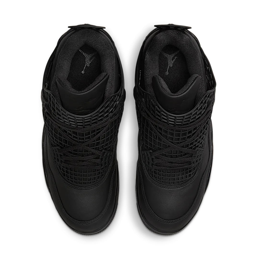 Overkicks - Air Jordan 4 Retro Net Black (FN7251-001) - par completo
