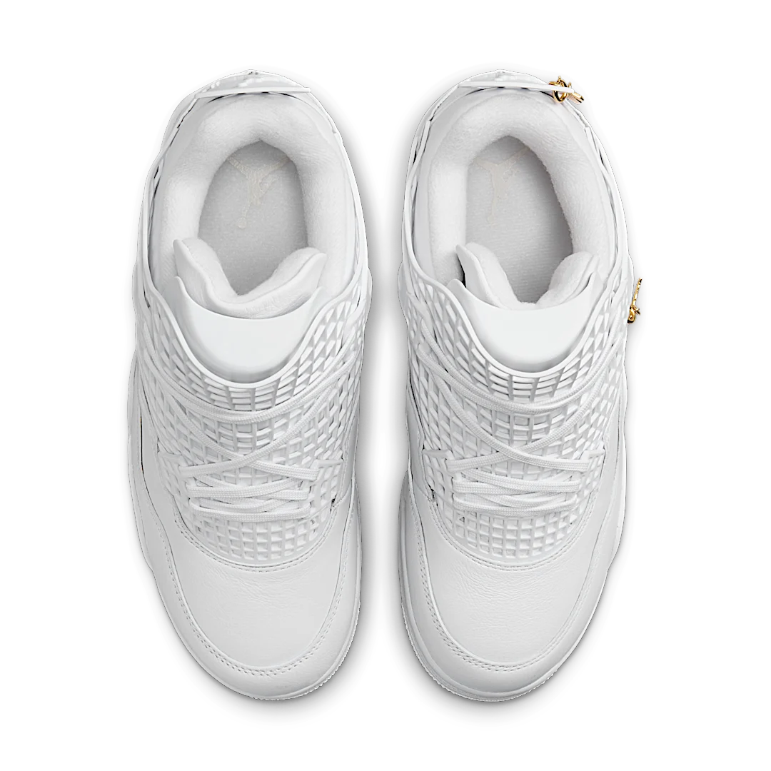 Overkicks - Air Jordan 4 Retro Net White (FN7251-107) - par completo