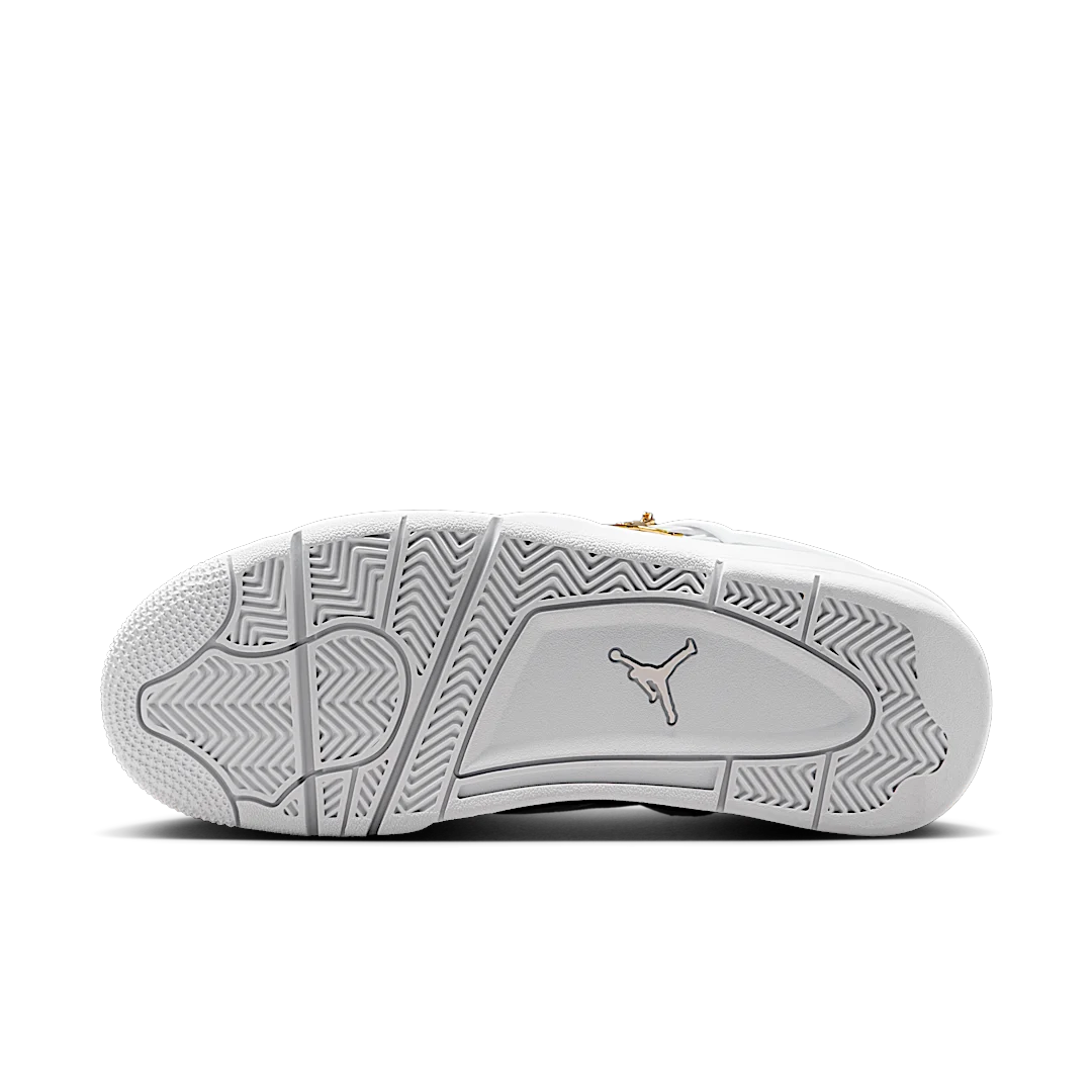 Overkicks - Air Jordan 4 Retro Net White (FN7251-107) - detalle suela