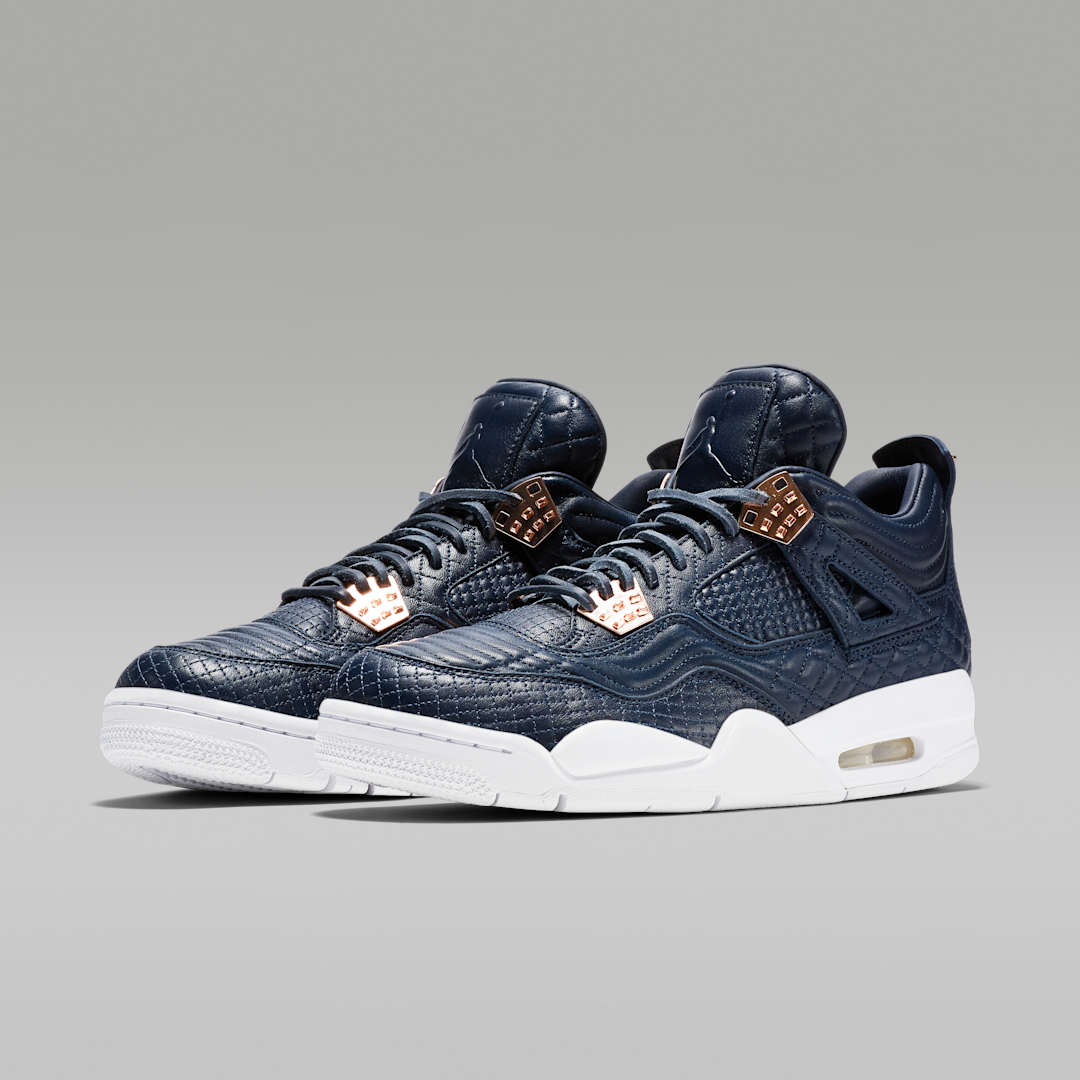Overkicks - Air Jordan 4 Retro Obsidian (819139-402) - vista trasera