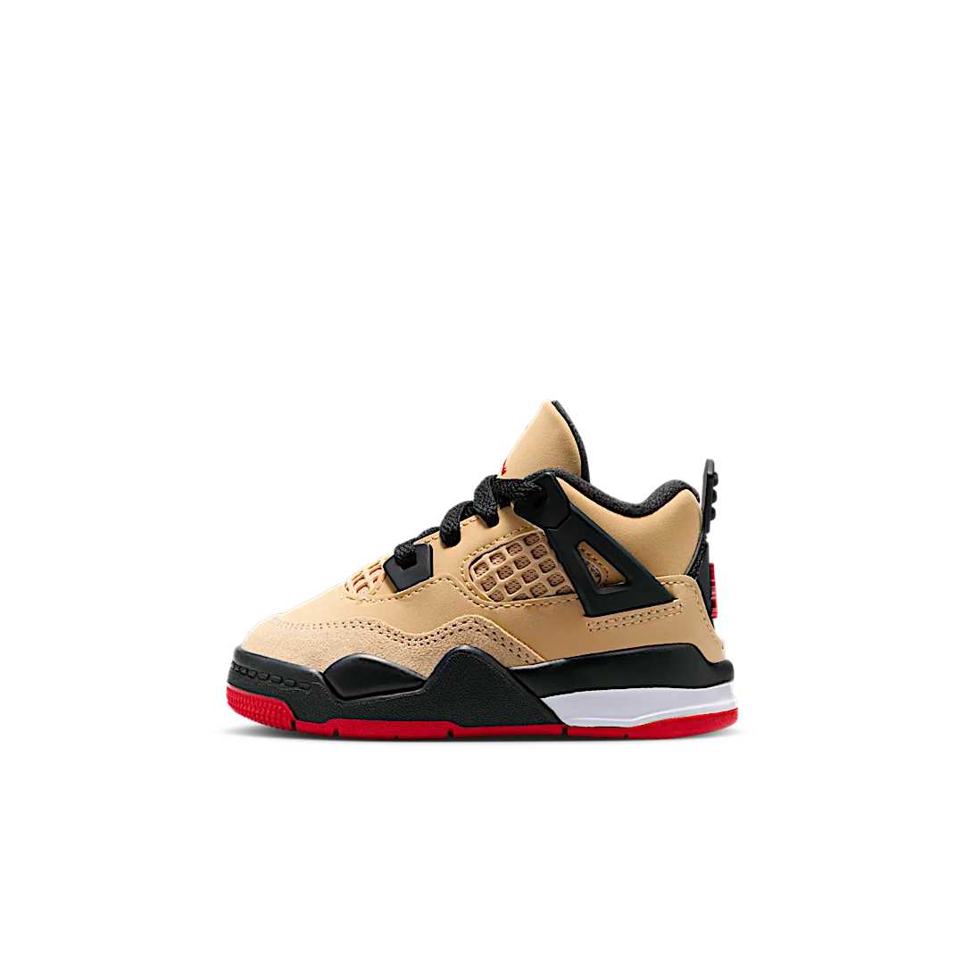 Overkicks - Air Jordan 4 Retro Pizza (TD) (IH2095-200) - vista lateral