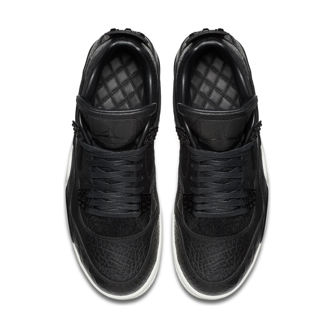 Overkicks - Air Jordan 4 Retro Pony Hair Black (819139-010) - par completo