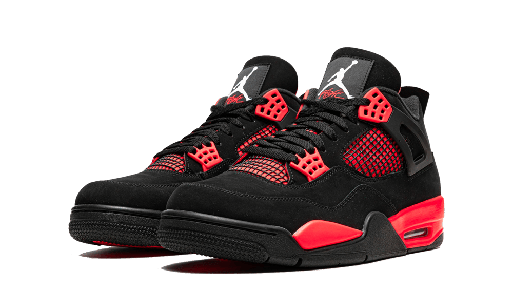 Overkicks - Air Jordan 4 Retro Red Thunder (CT8527-016 / 408452-016) - vista trasera