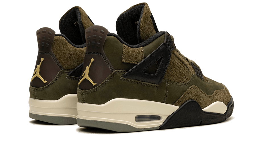 Overkicks - Air Jordan 4 Retro SE Craft Medium Olive (FB9927-200 / FB9928-200) - par completo