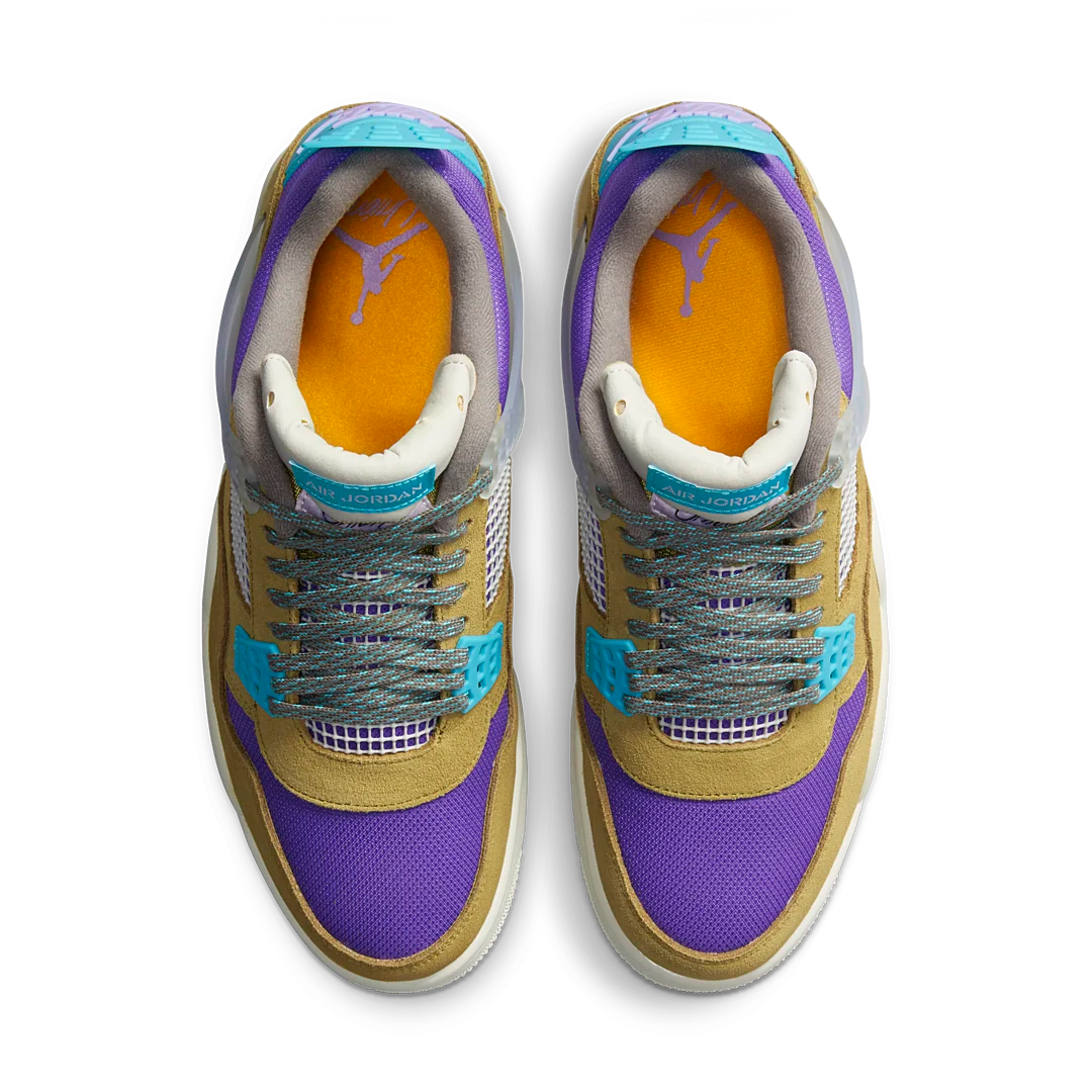 Overkicks - Air Jordan 4 Retro SP 30th Anniversary Union Desert Moss (DJ5718-300) - par completo