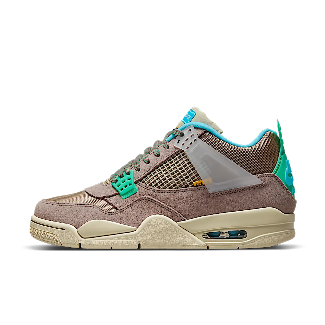 Overkicks - Air Jordan 4 Retro SP 30th Anniversary Union Taupe Haze (DJ5718-242) - vista lateral