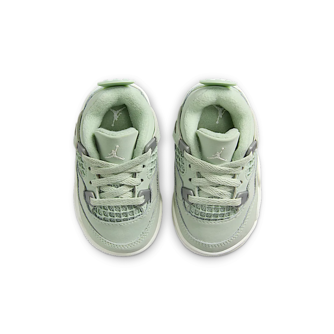 Overkicks - Air Jordan 4 Retro Seafoam Sail (TD) (HV4384-003) - imagen 3