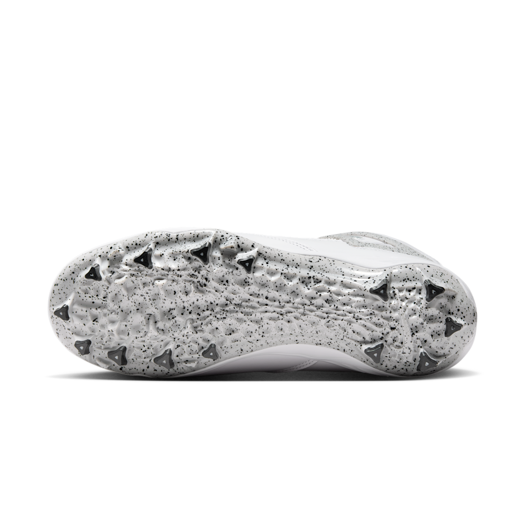 Overkicks - Air Jordan 4 Retro TD Cleat White Cement (HQ0207-106) - detalle suela