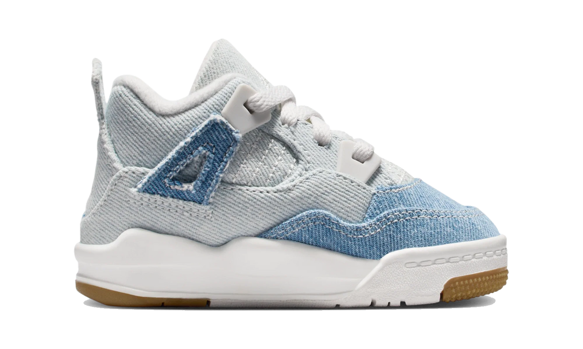 Overkicks - Air Jordan 4 Retro TEX Denim Worn Blue (TD) (IB6714-100) - imagen 4