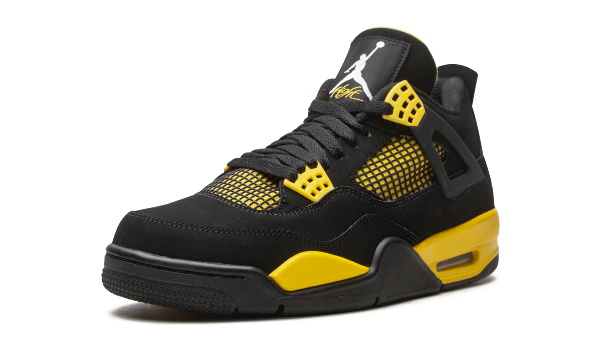 Overkicks - Air Jordan 4 Retro Thunder (2012) (308497-008) - detalle suela