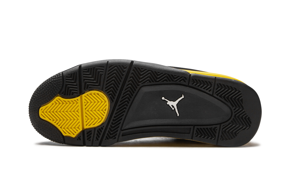 Overkicks - Air Jordan 4 Retro Thunder (2012) (308497-008) - vista superior