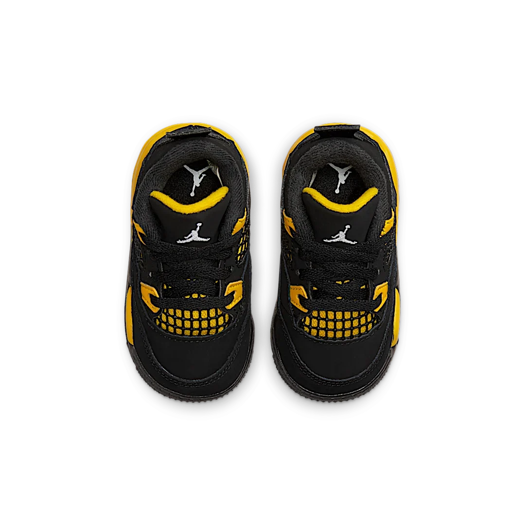 Overkicks - Air Jordan 4 Retro Thunder (2023) (TD) (BQ7670-017) - imagen 3