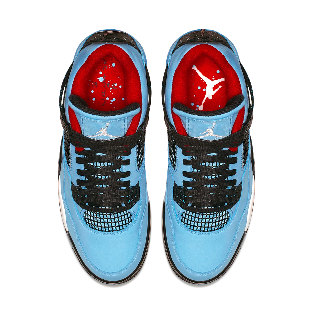 Overkicks - Air Jordan 4 Retro Travis Scott Cactus Jack (308497-406) - par completo