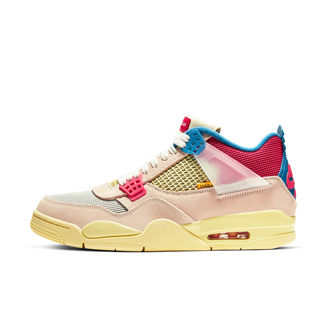 Overkicks - Air Jordan 4 Retro Union Guava Ice (DC9533-800) - vista lateral