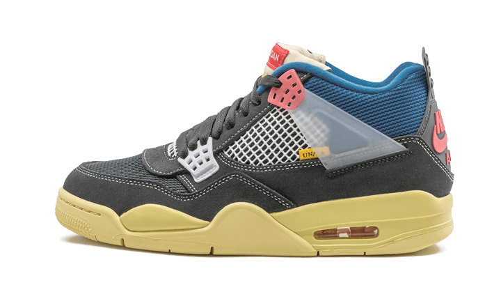 Overkicks - Air Jordan 4 Retro Union Off Noir (DC9533-001) - vista lateral