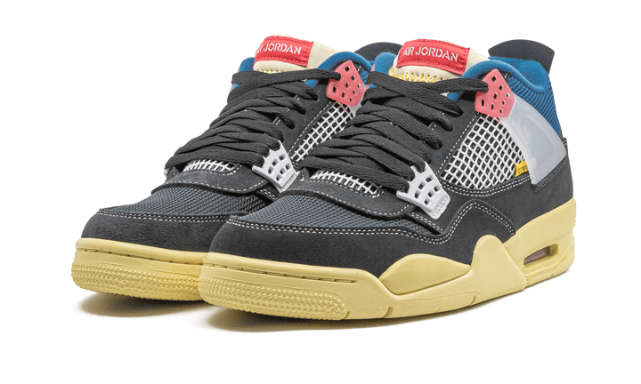 Overkicks - Air Jordan 4 Retro Union Off Noir (DC9533-001) - vista trasera