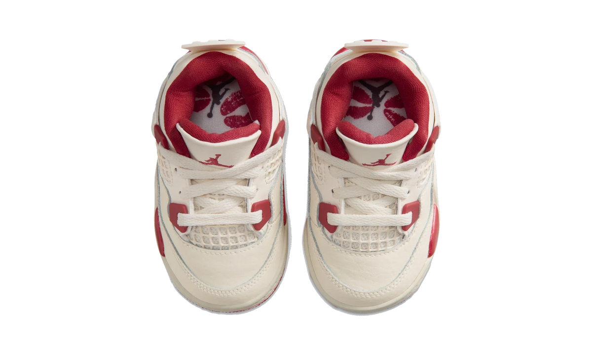Overkicks - Air Jordan 4 Retro Valentine's Day Sierra Red (TD) (HV4384-108) - imagen 5