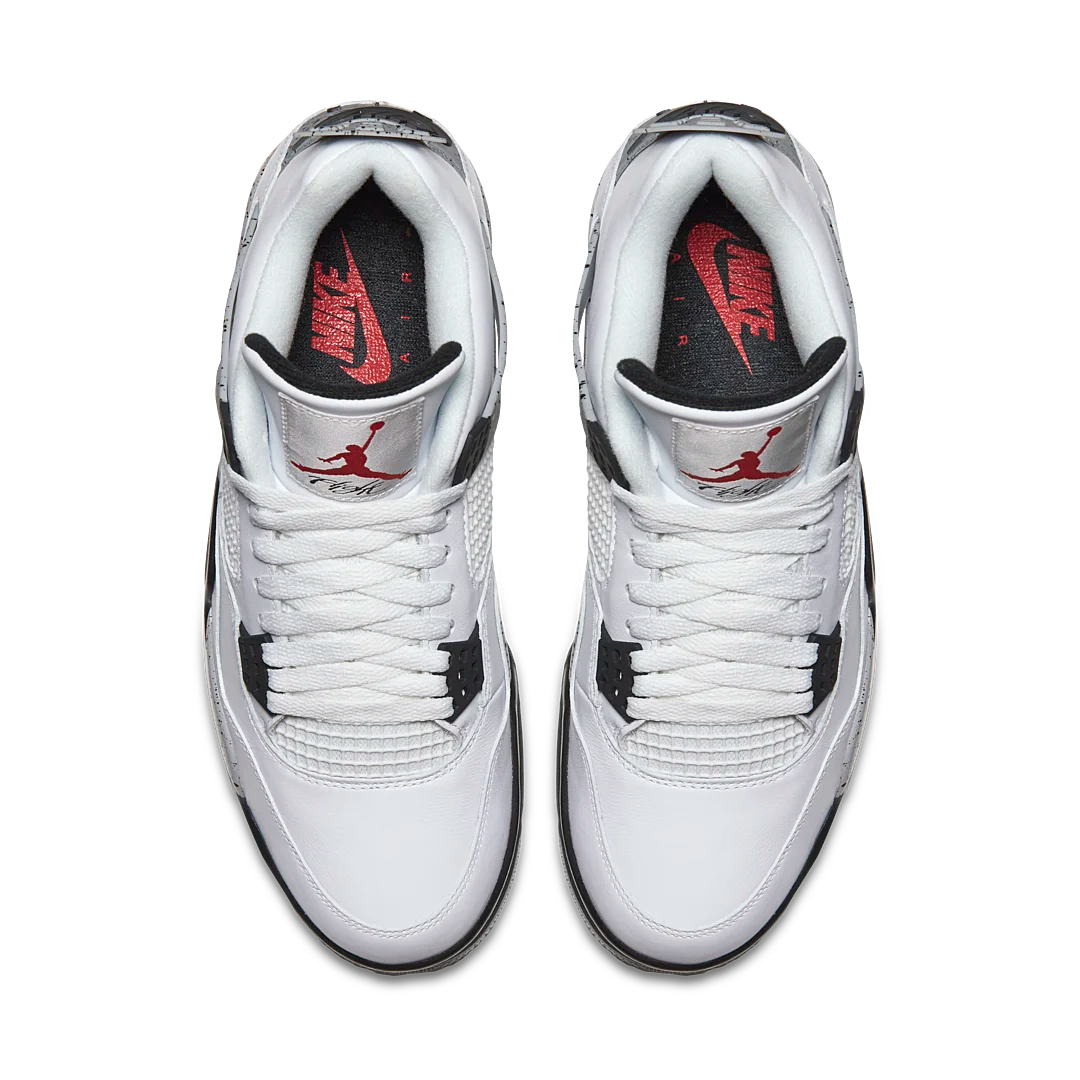Overkicks - Air Jordan 4 Retro White Cement (2016) (840606-192) - par completo