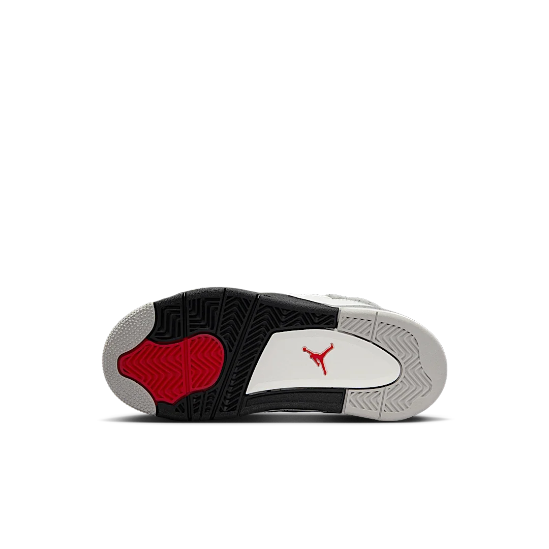 Overkicks - Air Jordan 4 Retro White Cement (2025) (PS) (IB4388-100) - imagen 4
