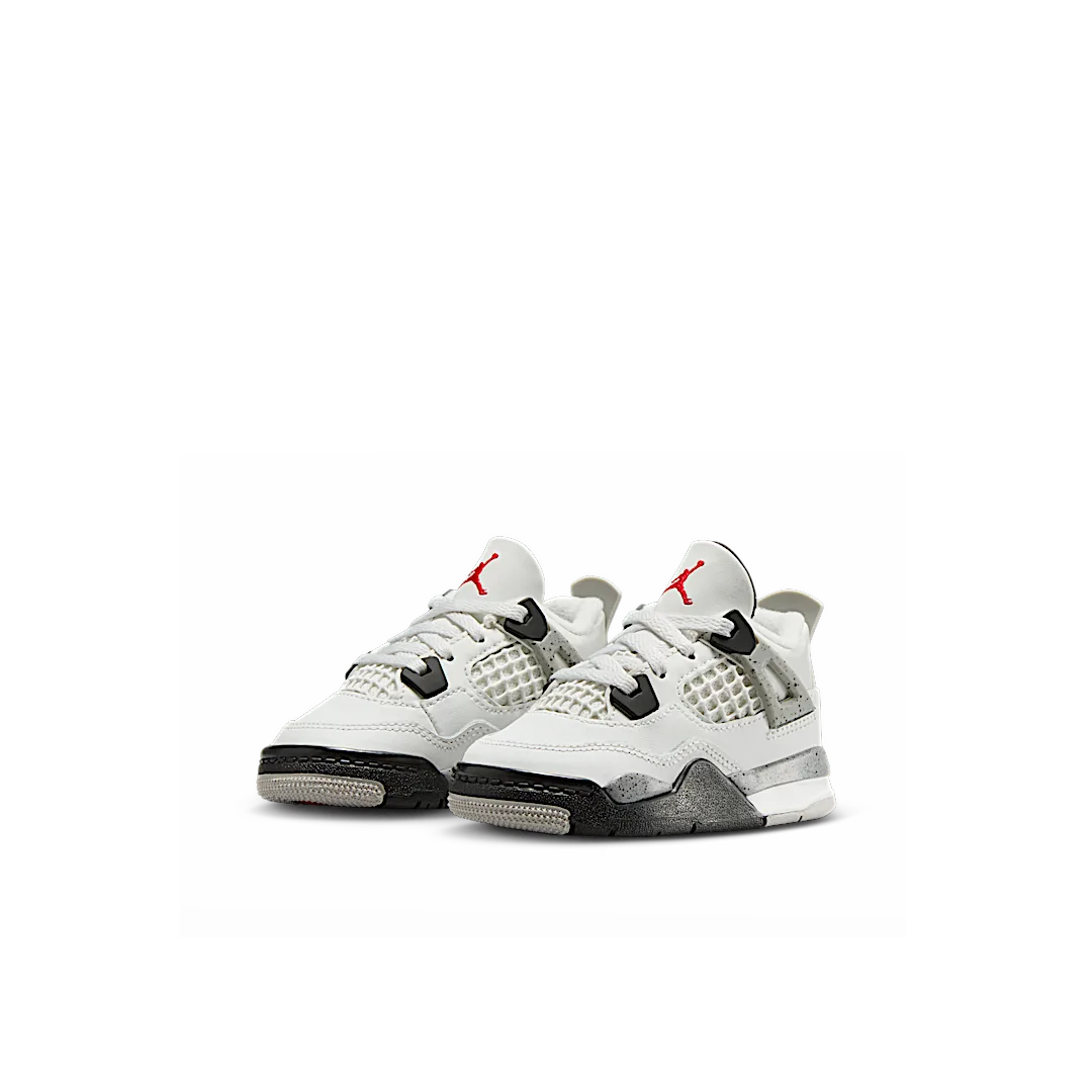 Overkicks - Air Jordan 4 Retro White Cement (2025) (TD) (IB4387-100) - imagen 2