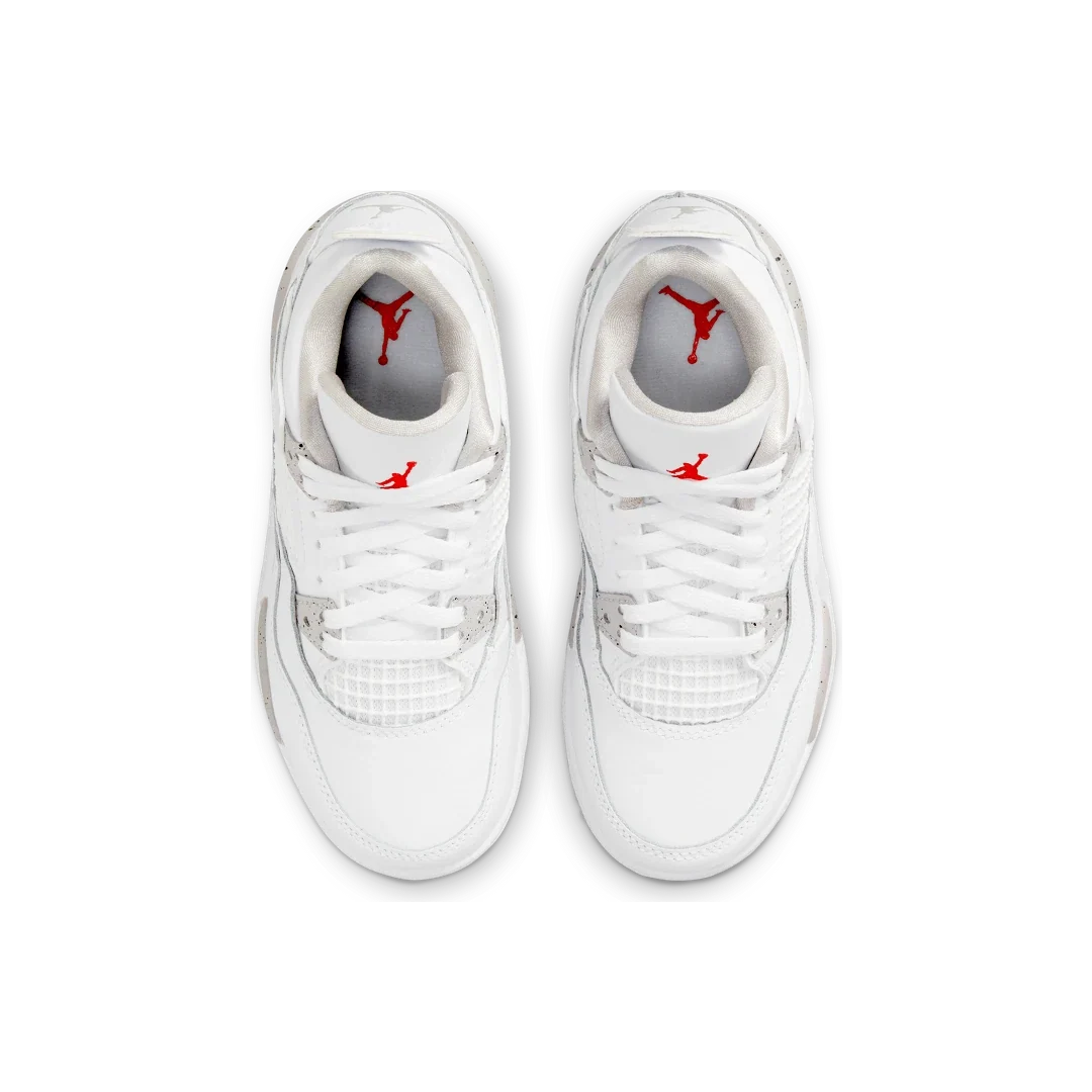 Overkicks - Air Jordan 4 Retro White Oreo (2021) (PS) (BQ7669-100) - imagen 3