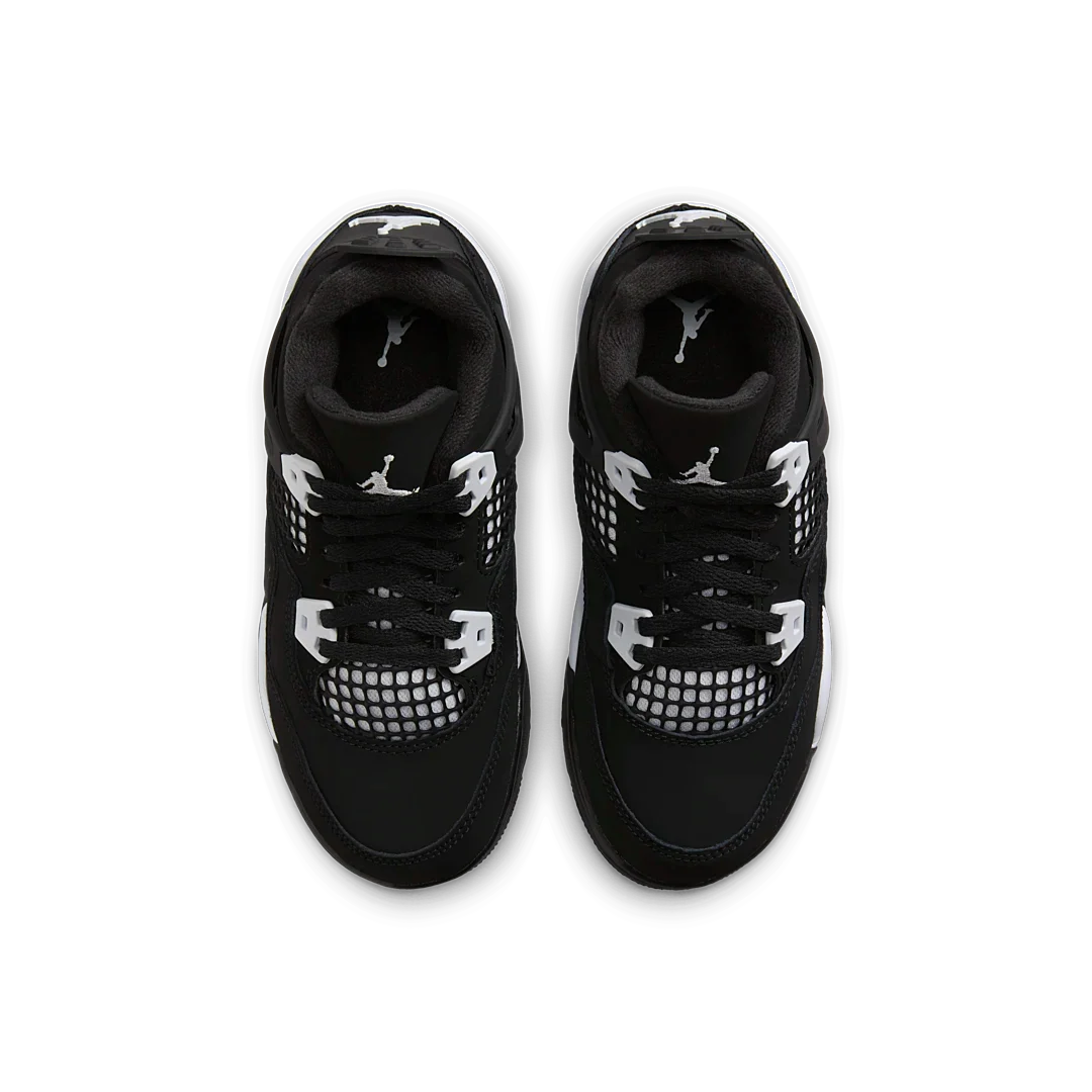 Overkicks - Air Jordan 4 Retro White Thunder (PS) (FV4537-001) - imagen 3