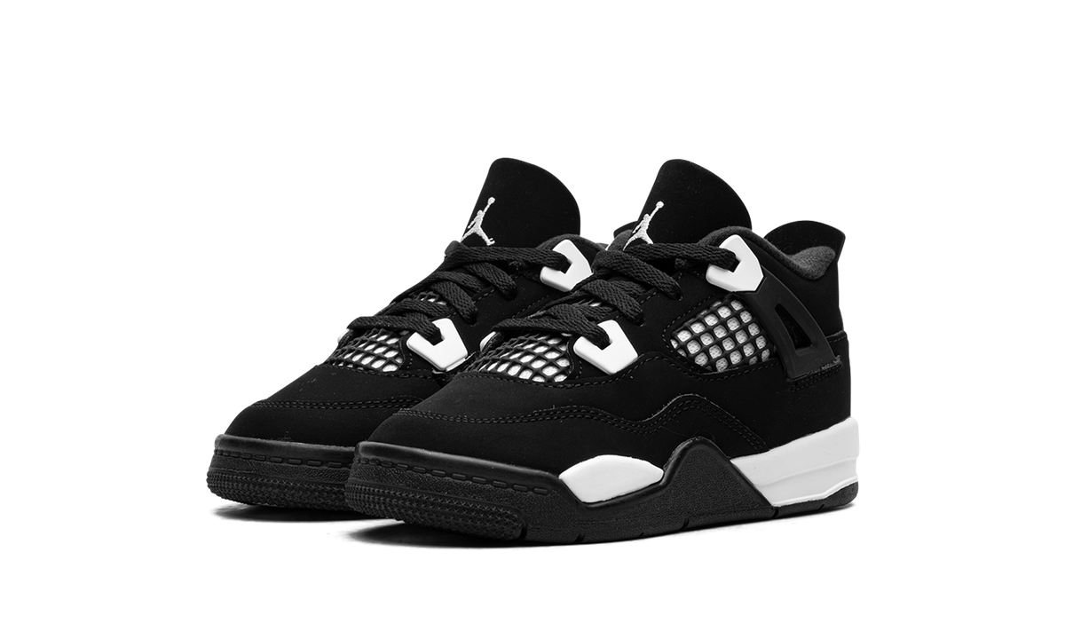 Overkicks - Air Jordan 4 Retro White Thunder (TD) (FV4538-001) - imagen 2