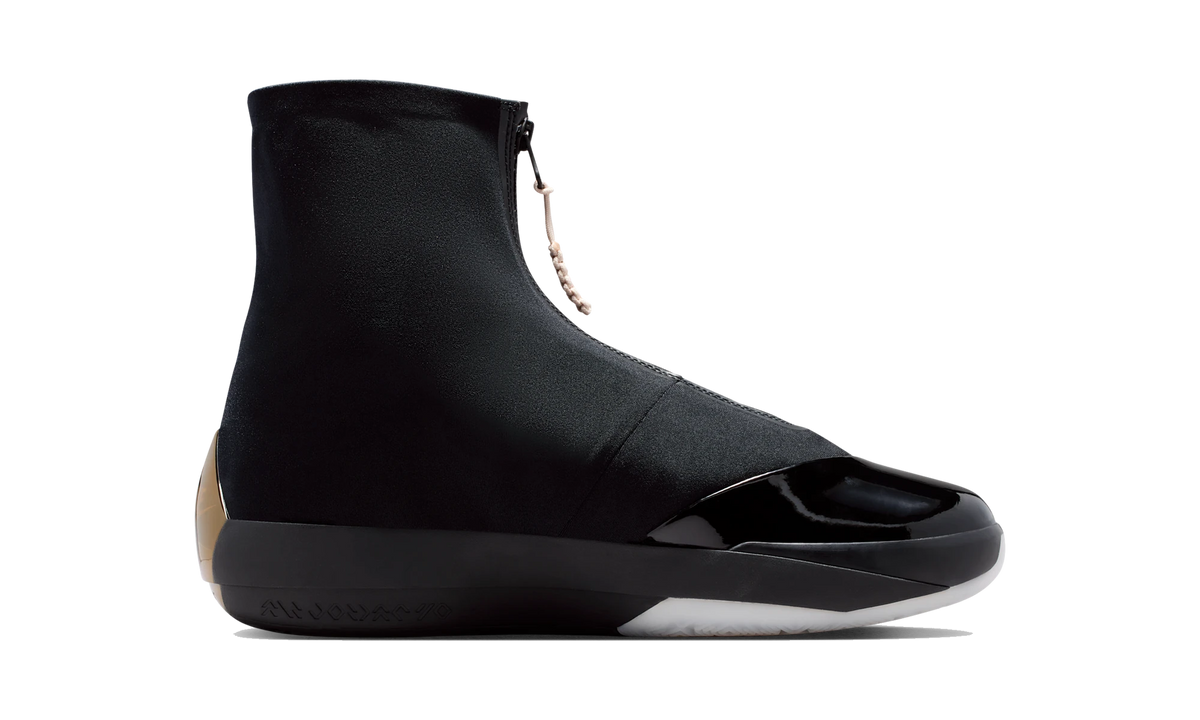 Overkicks - Air Jordan 40-28 Black Metallic Gold (IR2085-001) - detalle suela