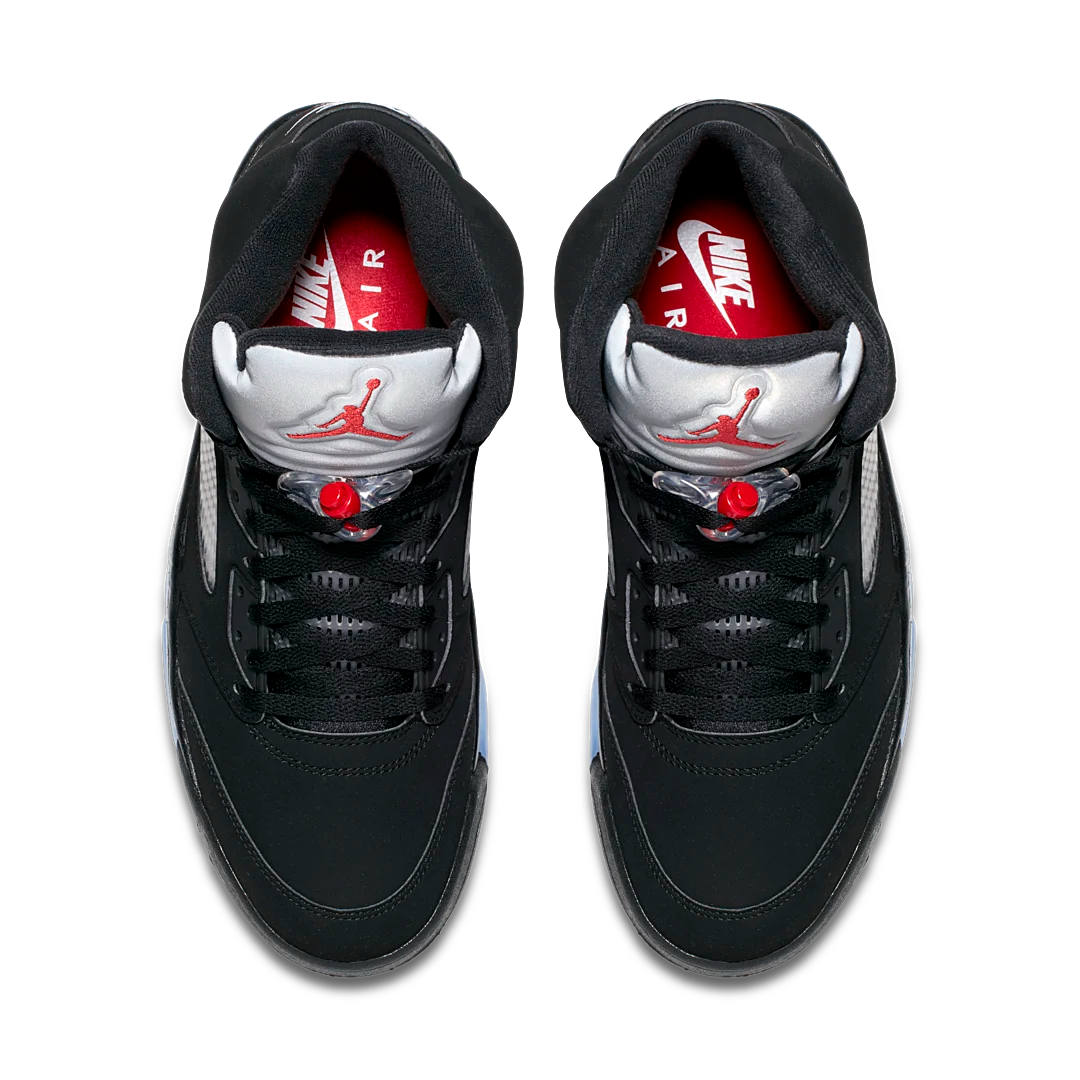 Overkicks - Air Jordan 5 Retro Black Metallic (2016) (845035-003) - par completo