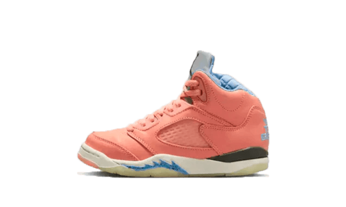 Overkicks - Air Jordan 5 Retro DJ Khaled We The Best Crimson Bliss (PS) (DV4980-641) - vista lateral