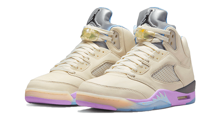 Overkicks - Air Jordan 5 Retro DJ Khaled We The Best Sail (DV4982-175) - vista trasera