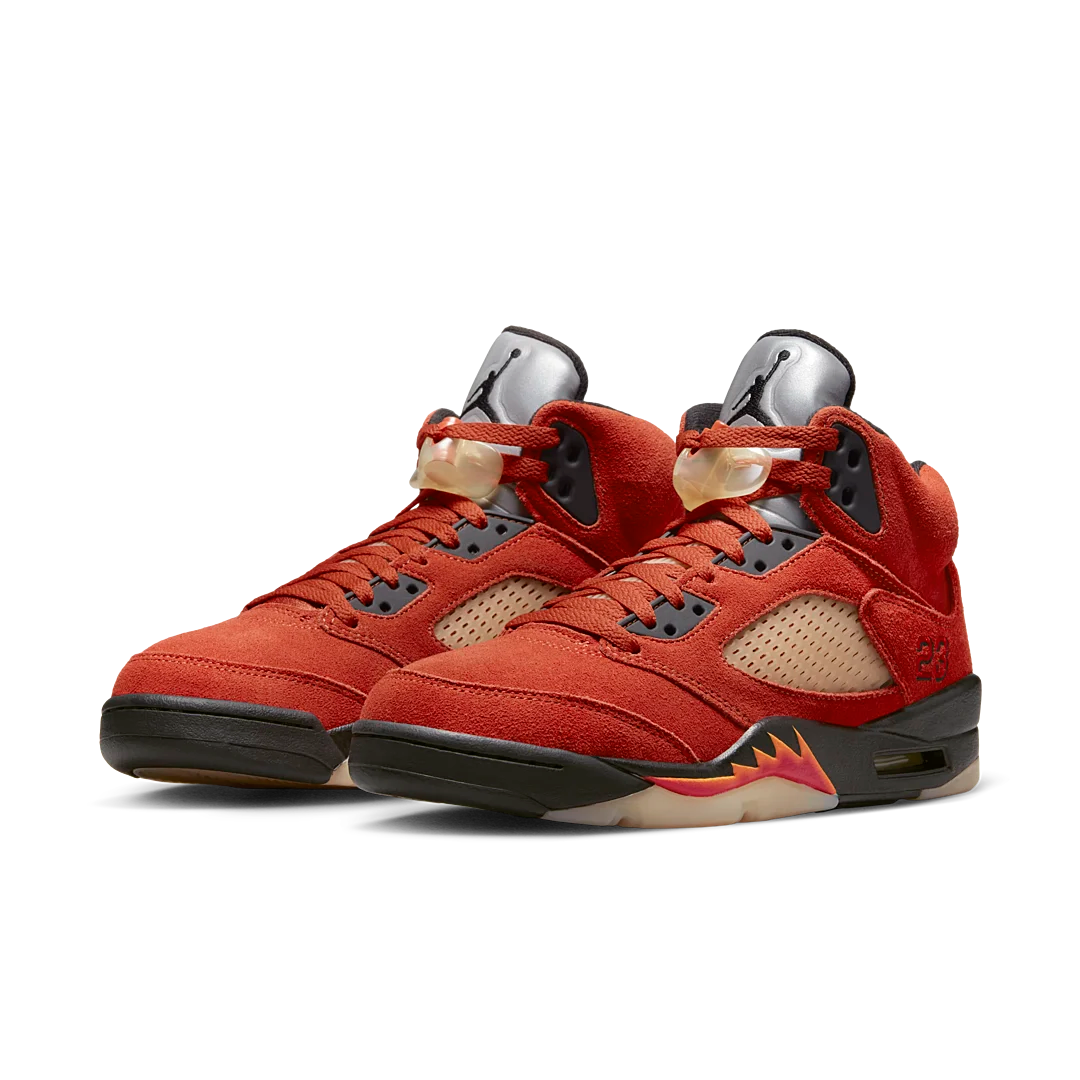 Overkicks - Air Jordan 5 Retro Dunk on Mars (DD9336-800) - vista trasera