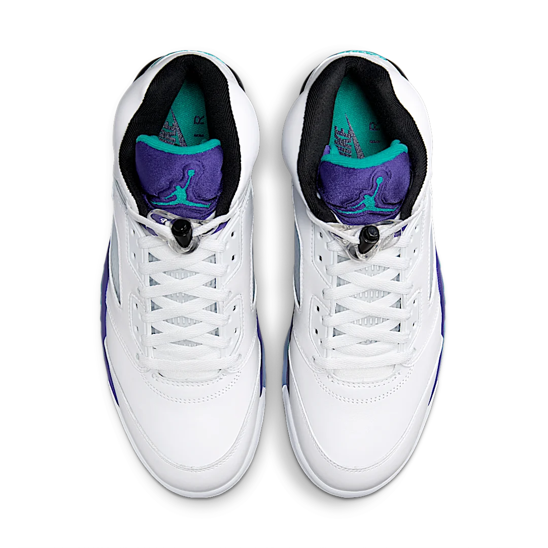 Overkicks - Air Jordan 5 Retro Grape (2025) (HQ7978-100) - par completo