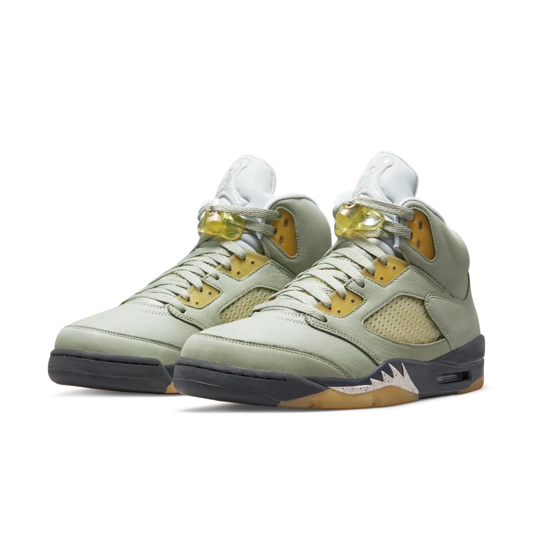 Overkicks - Air Jordan 5 Retro Jade Horizon (DC7501-300) - vista trasera