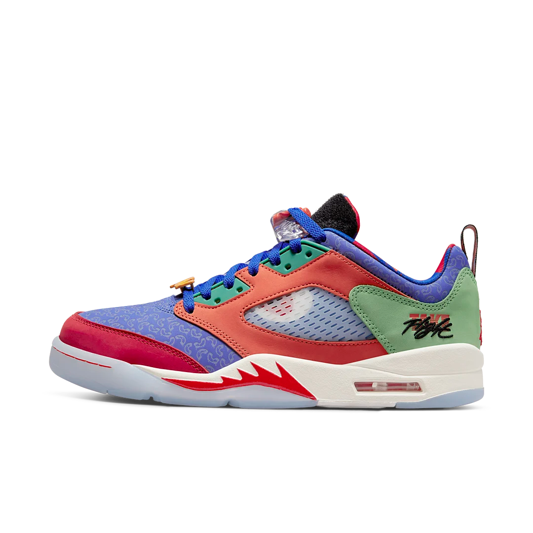 Overkicks - Air Jordan 5 Retro Low Doernbecher Michael (2022) (DR6287-486) - vista lateral