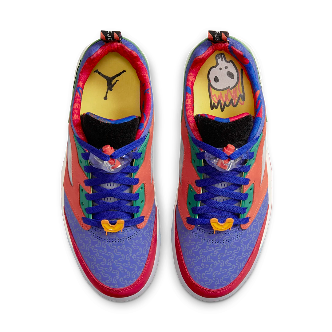 Overkicks - Air Jordan 5 Retro Low Doernbecher Michael (2022) (DR6287-486) - par completo