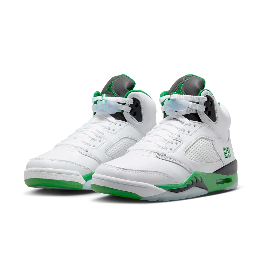 Overkicks - Air Jordan 5 Retro Lucky Green (DD9336-103) - vista trasera