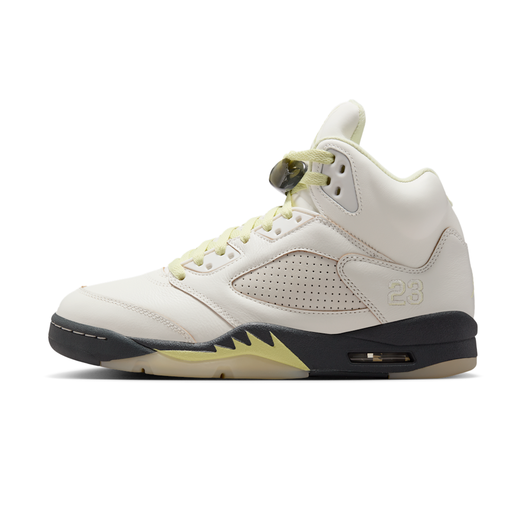 Overkicks - Air Jordan 5 Retro Luminous Green (IM7592-130) - vista lateral